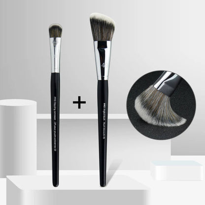 LOYBJ Professional Foundation Brush 47 Broom Head Liquid Foundation Shadow Concealer Brushes Women Face Base Makeup Beauty Tools RELUX.STORE