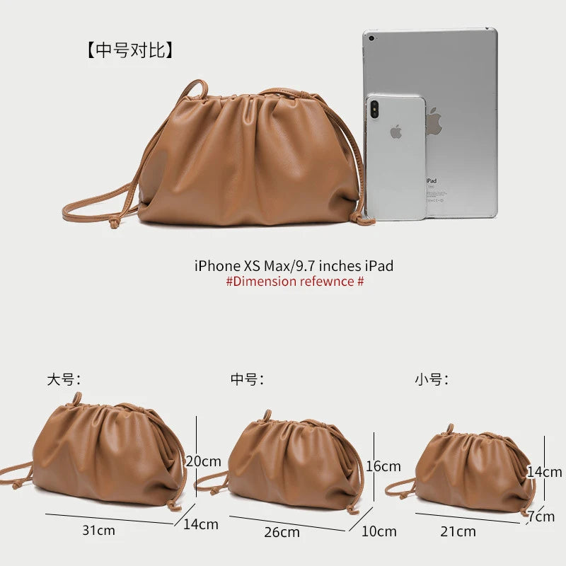 Luxury Soft Pu Leather Women Shoulder Bag High Quality Small Crossbody Bags for Women Fashion Female New Handbags Messenger Bags RELUX.STORE