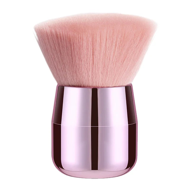 CALIYI 1/2 PCS Fluffy Loose Powder Blush Brushes Portable MINI Luxury Makeup Brush Travel Cosmetic Make Up Tools For Women Girls