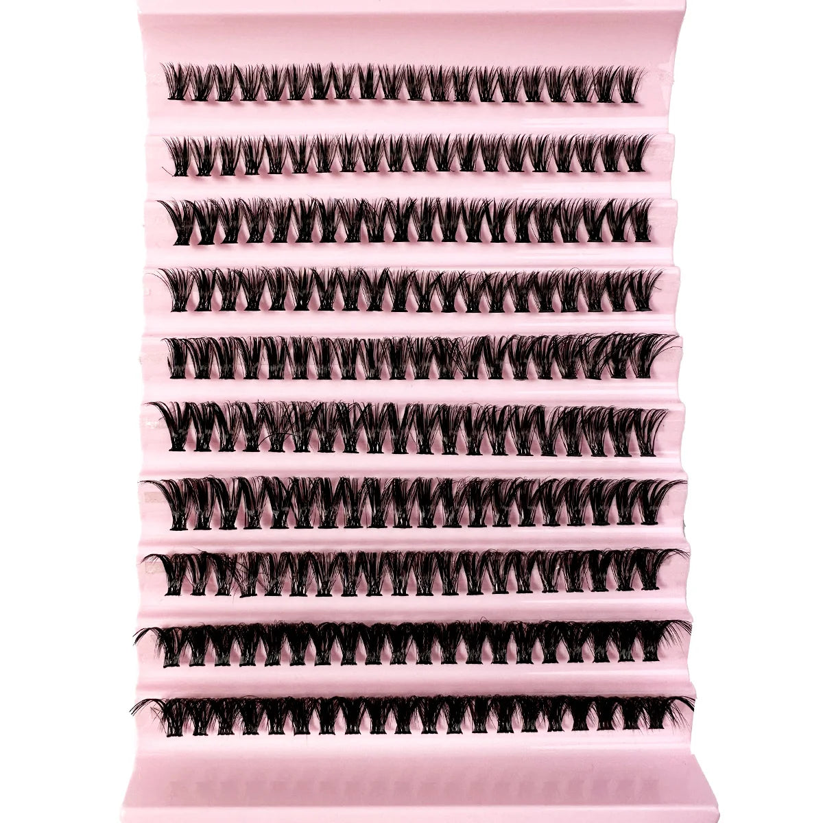 Faux Mink Eyelashes 540Cluster C Curled 9-16mm Mixed Natural Eyelash Extension 3D Russian Strip Personal Eyelash Makeup Tool RELUX.STORE