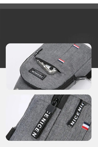 Fashionable and Trendy Lightweight Single Minimalist Shoulder Crossbody Bag for Men with Large Capacity for Leisure and Sports RELUX.STORE