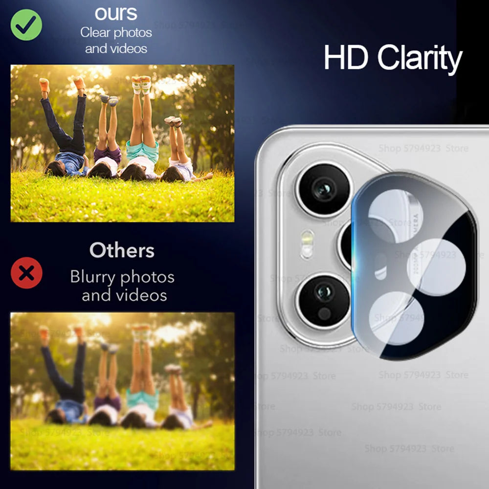 2Pcs Back Camera Glass Cover For Honor 400 Pro Lite 5G Curved Lens Protector Film Honor400Pro Honor400 Lite Honor 400Lite 400Pro