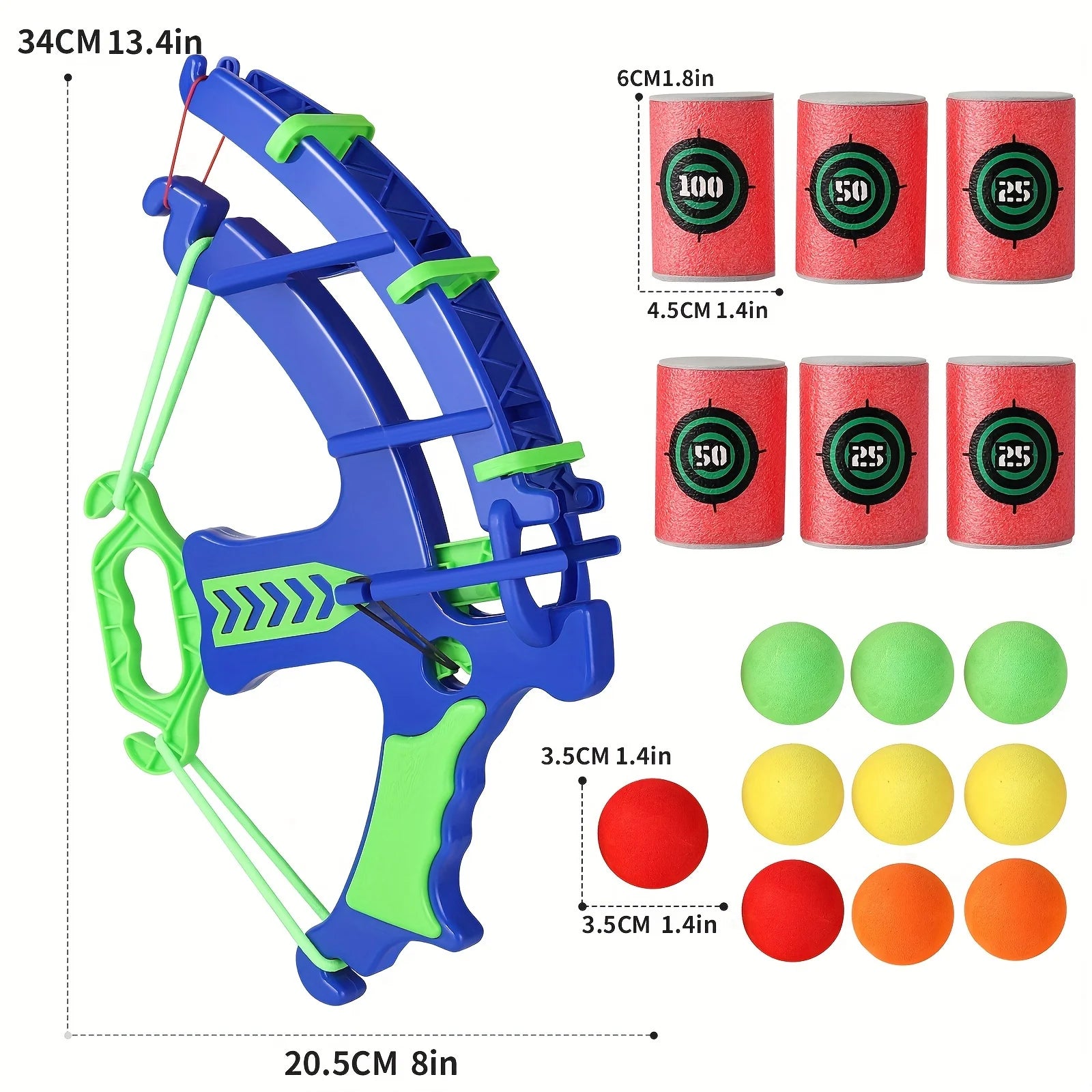 Soft Bullet Target Practice Toy for Children, Educational Shooting Practice Toys with Soft Bullets - RELUX.STORE
