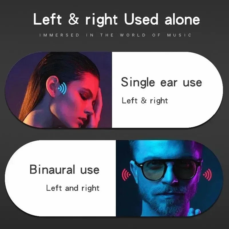 New Original T75 Bone Conduction Wireless Bluetooth 5.3 Headphones Sports Earphones HiFi Sound Quality Waterproof TWS Headset RELUX.STORE