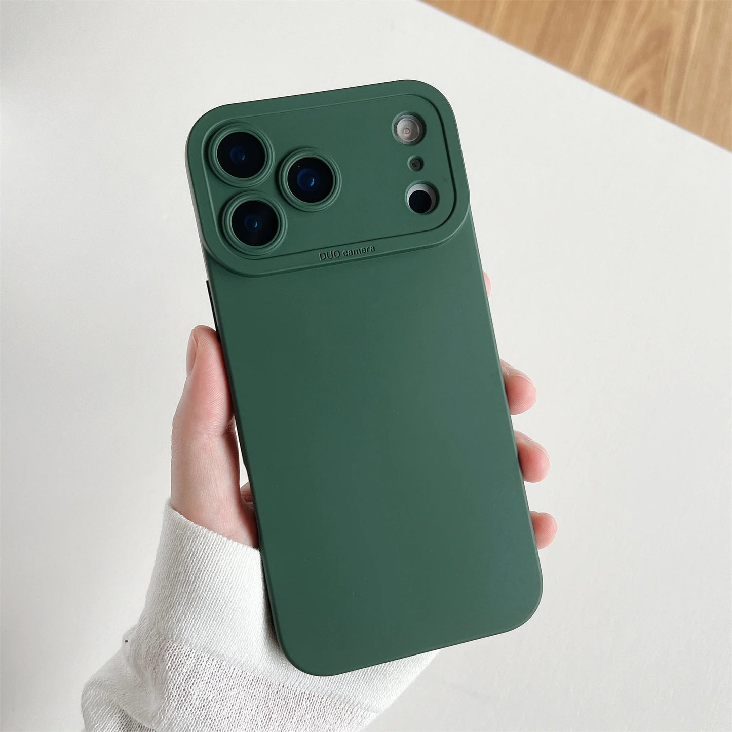 2025 New 20 color choices liquid silicone phone case for iPhone 17 16 15 Pro Max Plus full shockproof TPU soft bumper cover RELUX.STORE