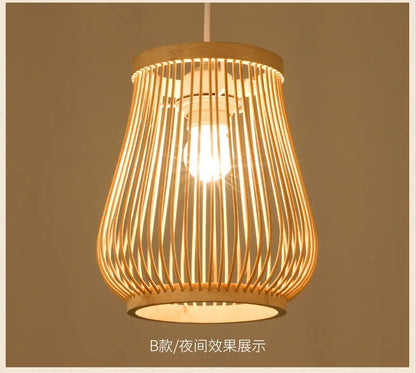 Nordic Chandelier Pendant Lights Lustre Bamboo Luxury Chandelier Pendant Lights Home Decoration Indoor Lighting Las Luces LLPL