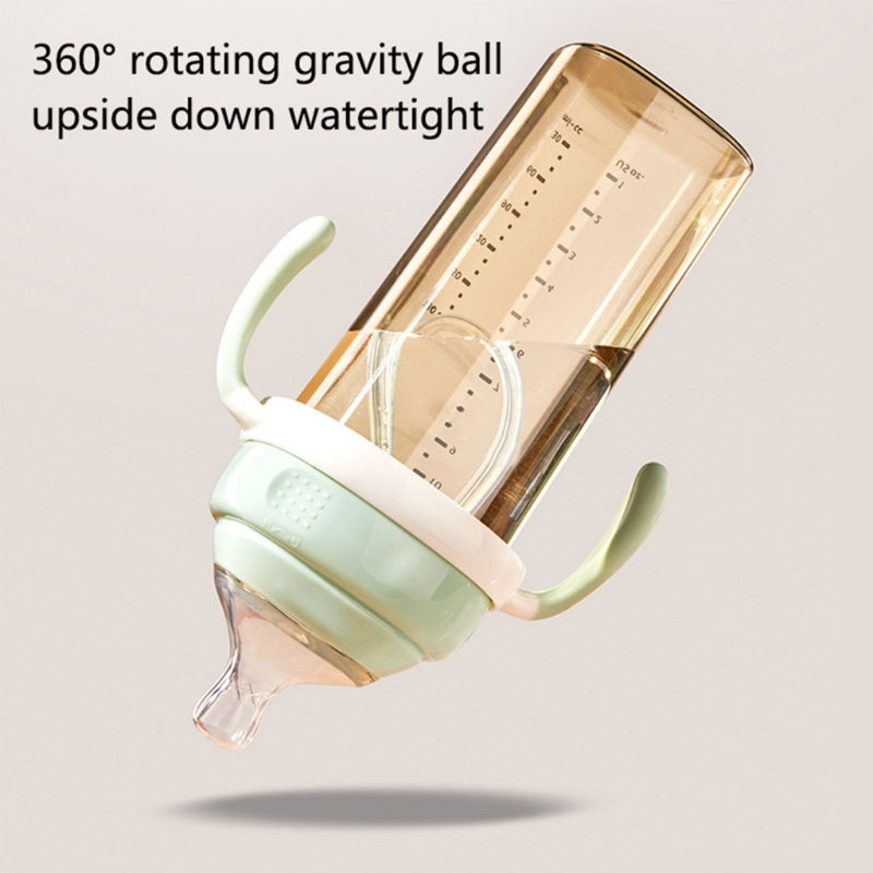 Square Shape Handle Feeding Bottle Lightweight for Hegen Handle Easy Grasp for Baby 6M+  Bottle Cover Replacement Dropshipping