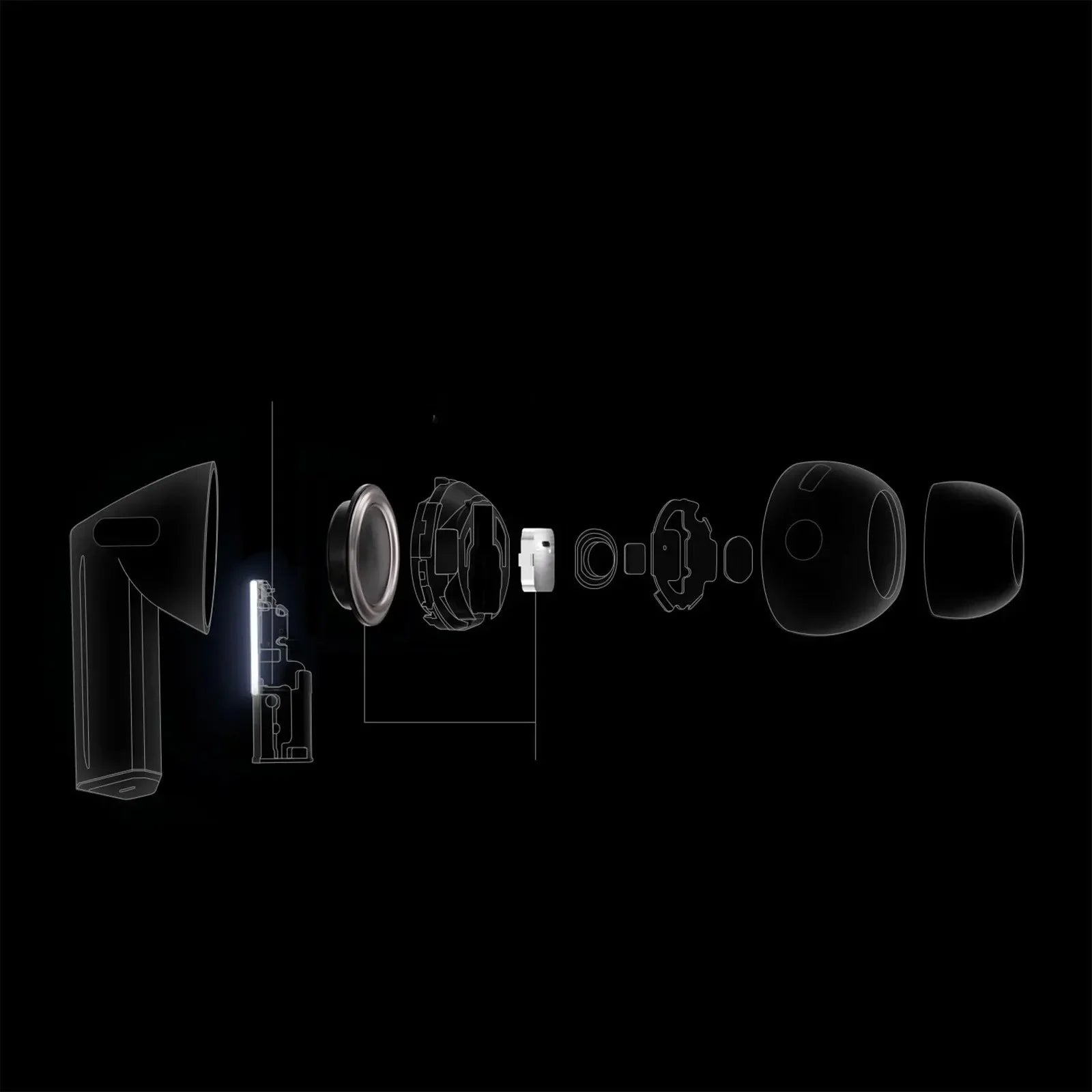 For Buds 3 Pro TWS Wireless Bluetooth Earphones HiFi Sound Low Delay Noise Reduction Earphones RELUX.STORE