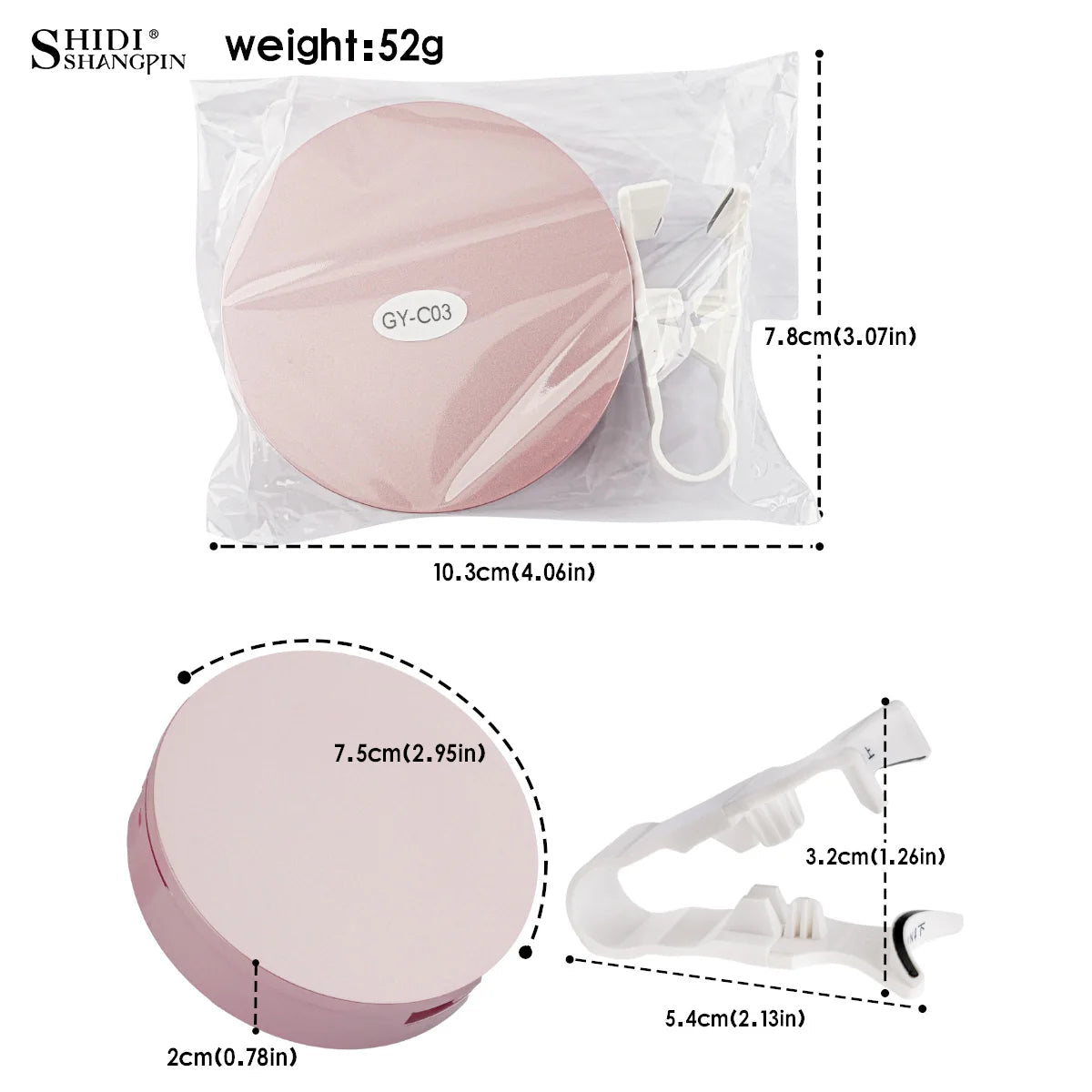 2 Pairs Magnetic Eyelash Natural Look Fluffy False Eyelashes Reusable Magnetic Eyelash Set with Applicator No Glue Need Makeup RELUX.STORE