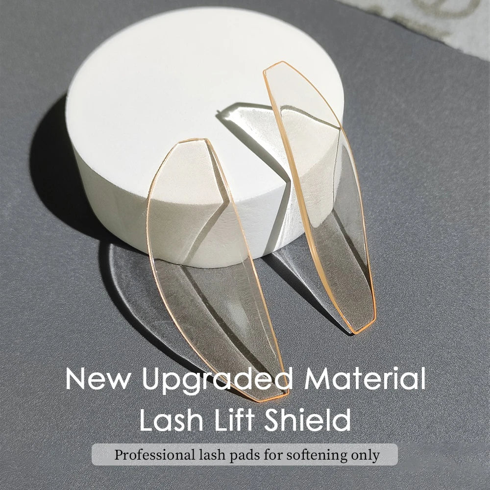 Libeauty 1 Pair Lash Softening Pads Silicone Eyelash Perm Pads Lashes Rods Shield Lifting Eyelash Accessories Makeup Tools RELUX.STORE