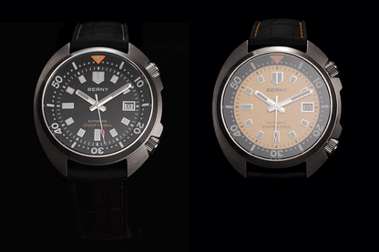 BERNY Automatic Diver Watch for Men Super Luminous Wristwatch Sapphire Sport Mechanical 20ATM 1970 Compressor Diving Men Watches