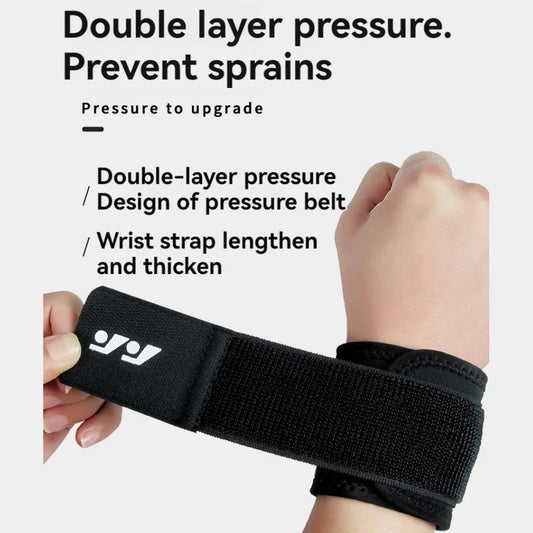 Sports wrist stabilizer with adjustable sports injury bag bandage support fitness band compression wrist protection