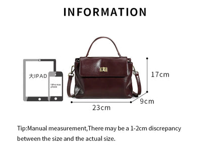 Women Cowhide Genuine Leather Tote Bag Lady Designer Luxury Soft Leather Handbag Fashion Crossbody Bags Female Shoulder Handbag RELUX.STORE