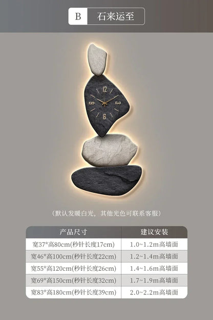 Living Room Wall Clock Decor Light Luxury Unique Wall Clock Large Modern Design Silent Aesthetics Reloj De Pared Wall Decor