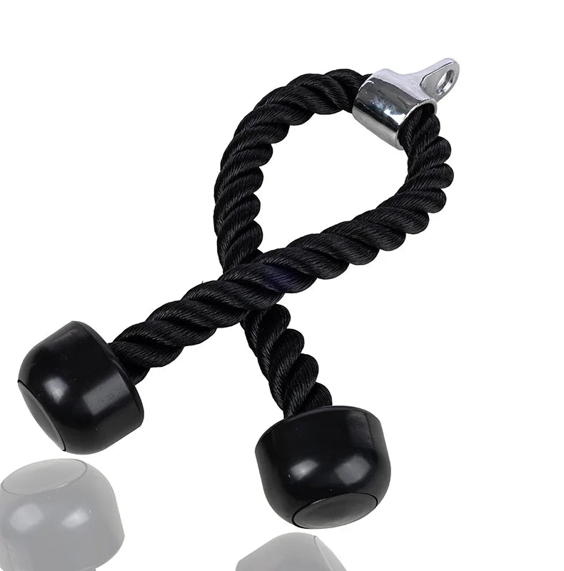 Multifunctional Triceps Rope 70cm 90cm Cable Pulldown Machine For Home Gym Full Body Strength Training Biceps Back Muscle Exerci