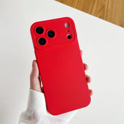 2025 New 20 color choices liquid silicone phone case for iPhone 17 16 15 Pro Max Plus full shockproof TPU soft bumper cover RELUX.STORE