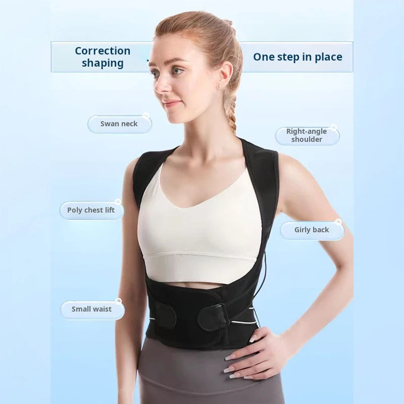 Shoulder and back posture correction with camel straps, adult body shape correction, male and female back support RELUX.STORE