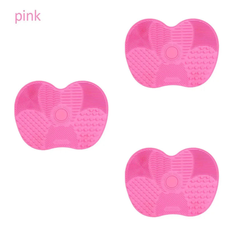 Silicone Brush Cleaner Cosmetic Make Up Washing Brush Gel Cleaning Mat Foundation Makeup Brush Cleaner Pad Scrubbe Board RELUX.STORE