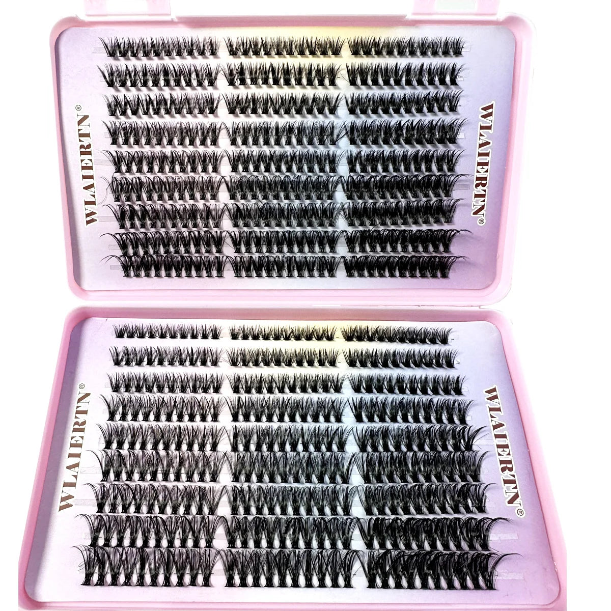 Faux Mink Eyelashes 540Cluster C Curled 9-16mm Mixed Natural Eyelash Extension 3D Russian Strip Personal Eyelash Makeup Tool RELUX.STORE