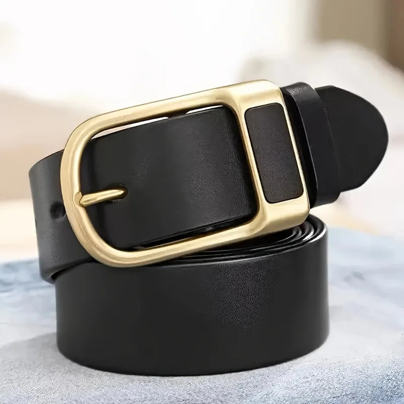 Men's Trendy Casual Belt For Men Coboy Style Belts Pin Buckle Belt Jeans Retro Belt Business Casual Belt RELUX.STORE