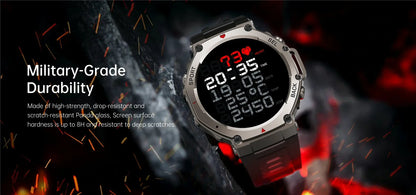 Xiaomi T-Rex 3 For Amazfit New Military gps smartwatc Built-in Compass Altimeter 10ATM Waterproof Sports Smartwatch Men Women