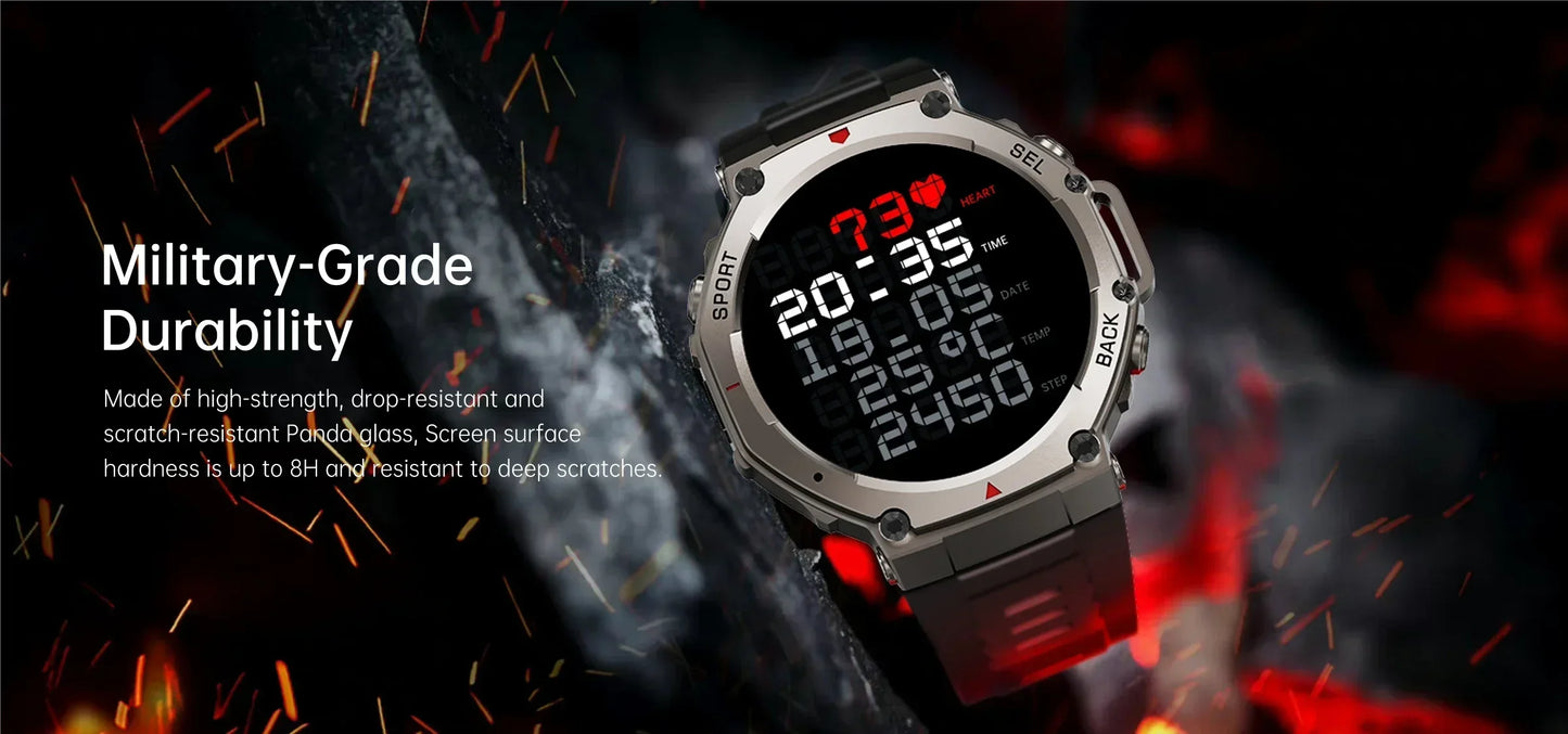 Xiaomi T-Rex 3 For Amazfit New Military gps smartwatc Built-in Compass Altimeter 10ATM Waterproof Sports Smartwatch Men Women