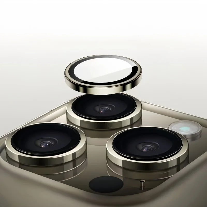 Alloy Ring Lens Tempered Glass For iPhone 17 16 Pro max 17Air Plus Metal Camera Protector Back Lens Cover Cap for 17pro RELUX.STORE