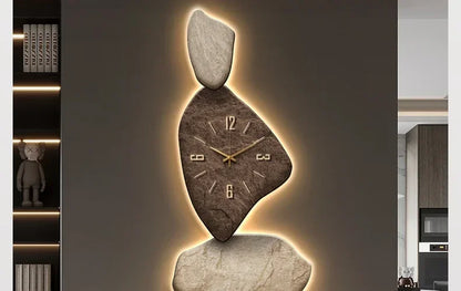Living Room Wall Clock Decor Light Luxury Unique Wall Clock Large Modern Design Silent Aesthetics Reloj De Pared Wall Decor
