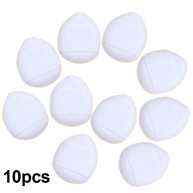 5/10Pcs Mini Finger Puff Foundation Small Air Cushion Powder Sponge Face Concealer BB Cream Cosmetic Applicator Makeup Tools RELUX.STORE