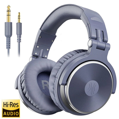 Oneodio Wired Headphones Professional Studio DJ Headphone With Microphone Over Ear Hi-Res Headset Monitoring For Music Phone RELUX.STORE