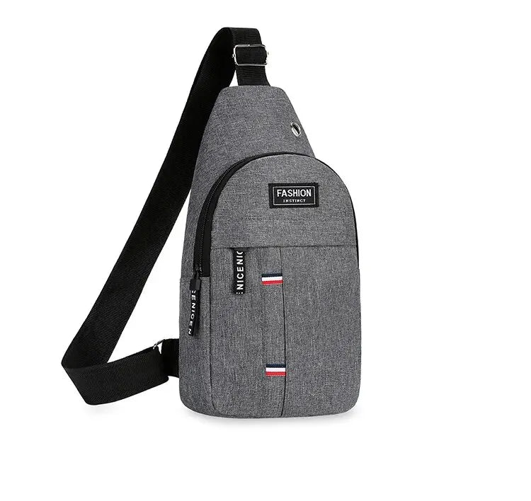 Fashionable and Trendy Lightweight Single Minimalist Shoulder Crossbody Bag for Men with Large Capacity for Leisure and Sports RELUX.STORE