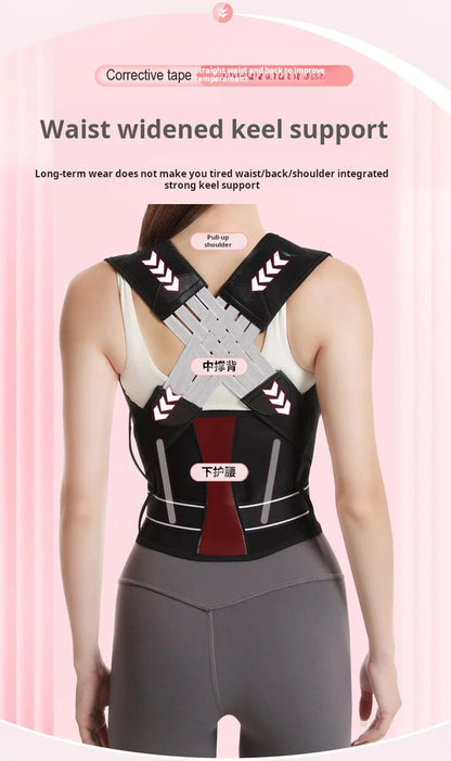 Shoulder and back posture correction with camel straps, adult body shape correction, male and female back support RELUX.STORE