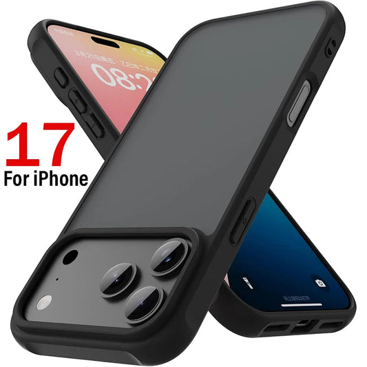 Soft TPU Matte Frosted Case For iPhone 17 17Air 17Pro Max Back Cover Scratch Resistant Protector Shell For iPhone17 Accessories RELUX.STORE