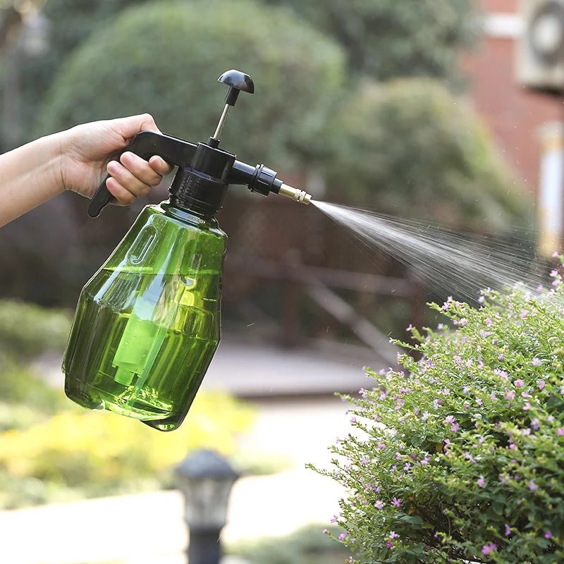 1pc Premium Plastic Pressure Spray Bottle - Powerful Air Pressure Technology, Adjustable Nozzle, High-Pressure Mist Sprayer for RELUX.STORE