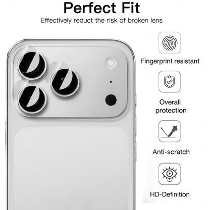 1-3Sets Hardness Tempered Glass for iPhone 17 Pro Max 17Air Camera Lens Protector Anti-scratch Protective Lens Film for iPhone17 RELUX.STORE