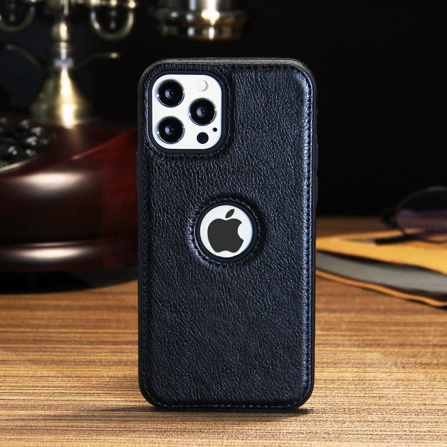 Ultra Thin Slim Business Leather Cover For iPhone 17 Air 16E 16 15 14 12  Pro Max 13 Mini Shockproof Phone Case RELUX.STORE