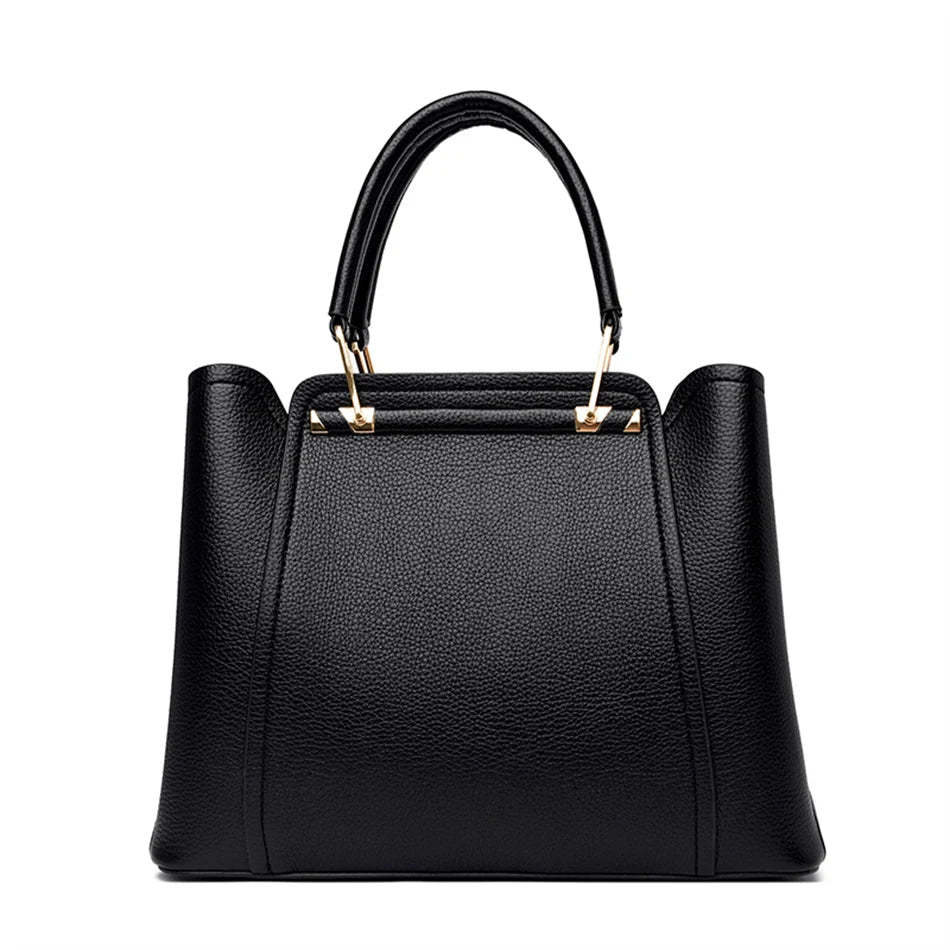 2024 Luxury Women Designer 3 Layers Shoulder Crossbody Sac Ladies Large Capacity Leather Handbags Shopper Brand Messenger Totes RELUX.STORE