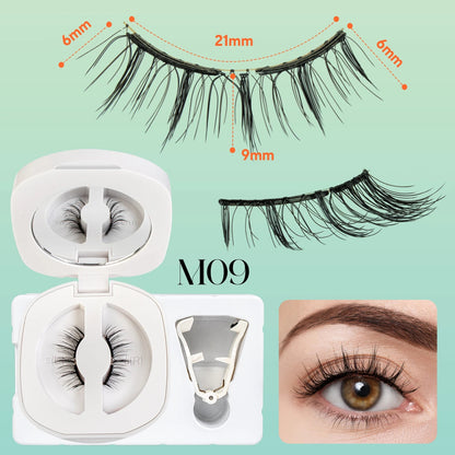 VYRILA Soft Magnetic Eyelashes No Glue Needed Reusable Natural Look 3D Lashes Easy Apply Soft Magnetic Lashes Kit for Eye Makeup RELUX.STORE