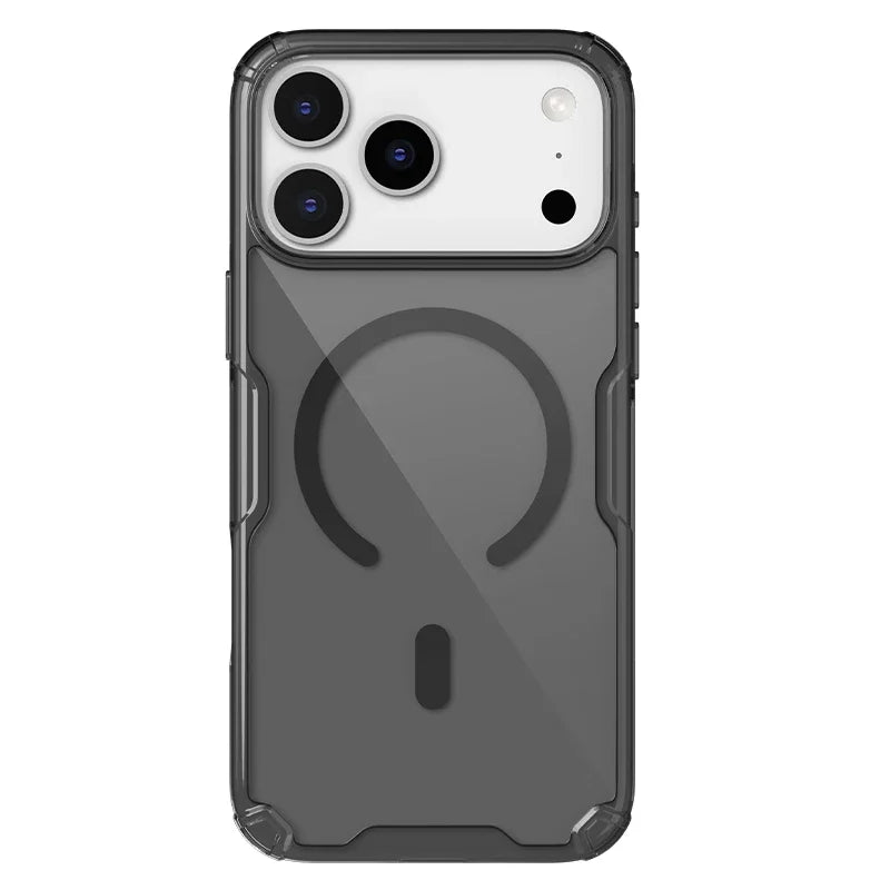 For iPhone 17 Pro Max / 17 Air Nillkin Magnetic Case TPU Soft Ultra Clear Magsafe Phone Case Back Cover Protection For iPhone 17 RELUX.STORE