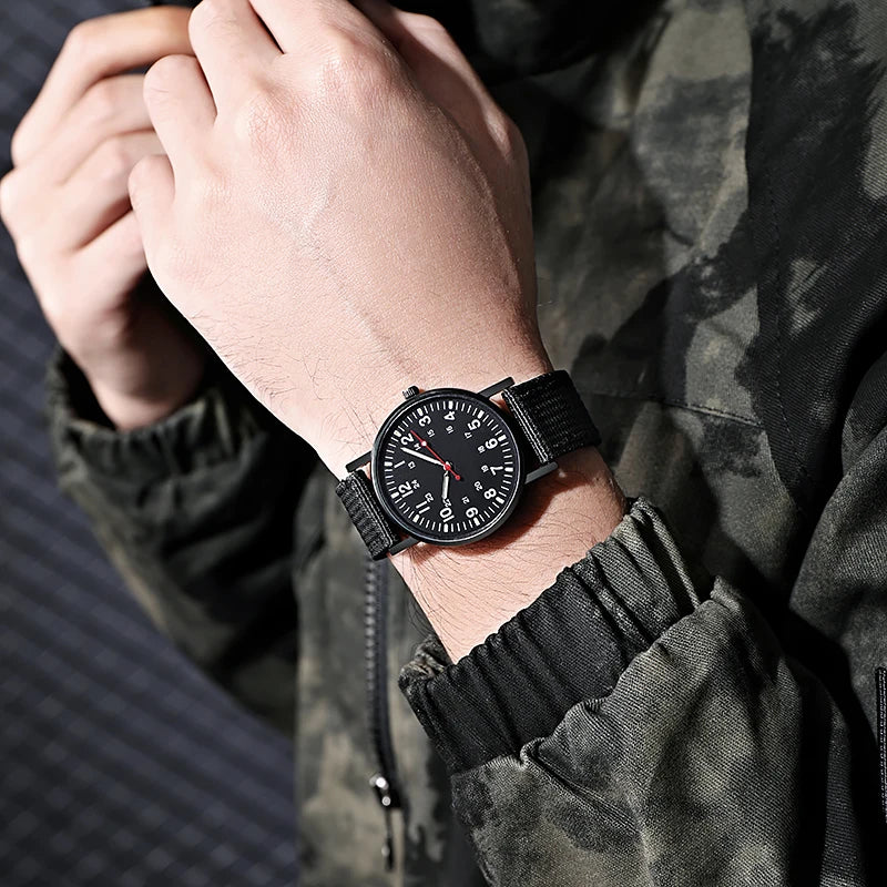 Fashion Men Watches Luxury Brand Fashion Mens Quartz Watch Luminous Male Clock Big Dial Waterproof Wristwatch Relógios Masculino