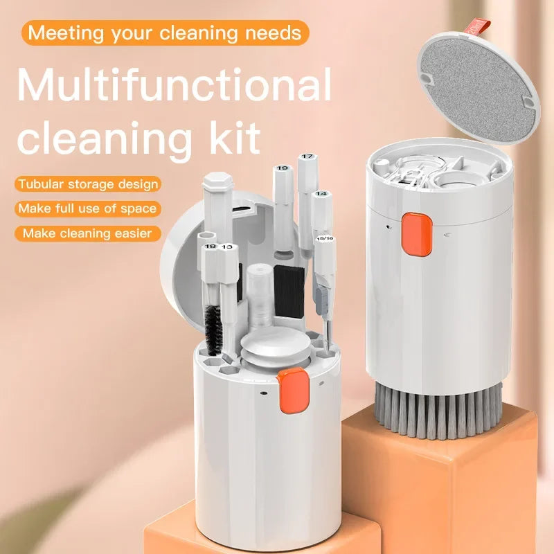 20 in 1 Laptop Keyboard Cleaning Tool Set Digital Camera Headset Mobile Phone Cleaner Kit Earphones Cleaning Pen Keycap Puller
