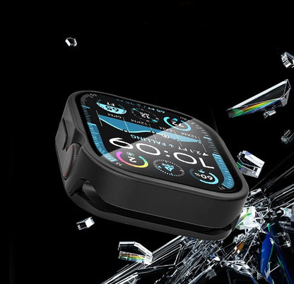 Aluminum Alloy Waterproof Case for Apple Watch Ultra 2 49mm 46mm 45mm 44mm 42mm Metal Full Coverage Iwatch Series 10 9 8 7 6 SE