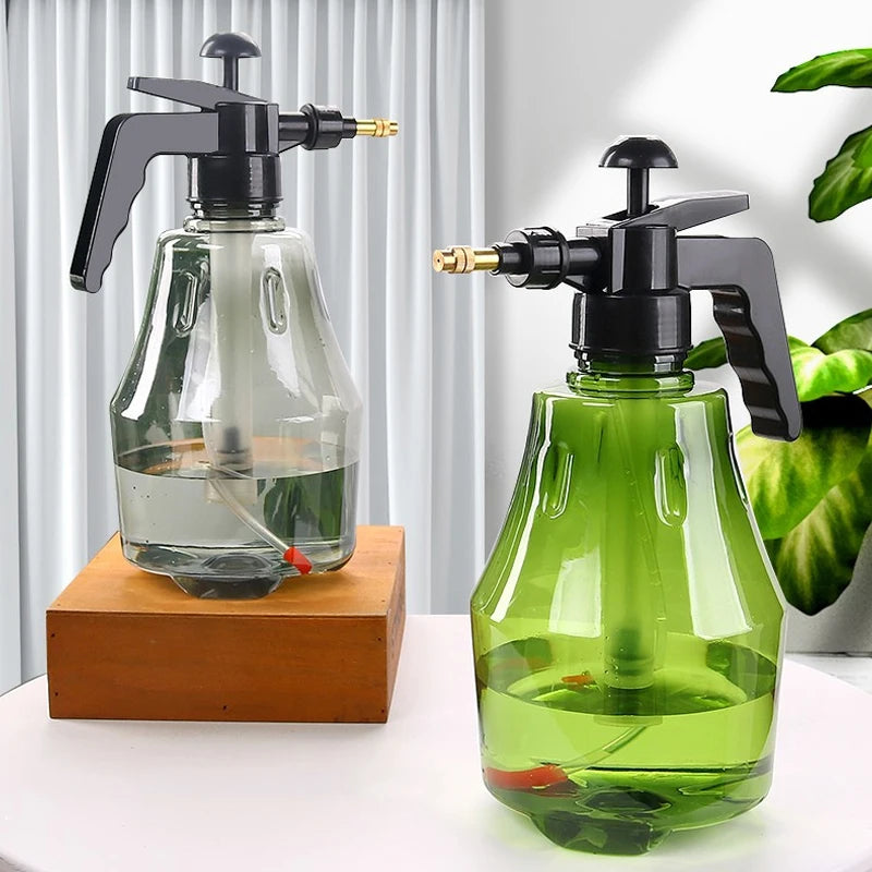 1pc Premium Plastic Pressure Spray Bottle - Powerful Air Pressure Technology, Adjustable Nozzle, High-Pressure Mist Sprayer for RELUX.STORE