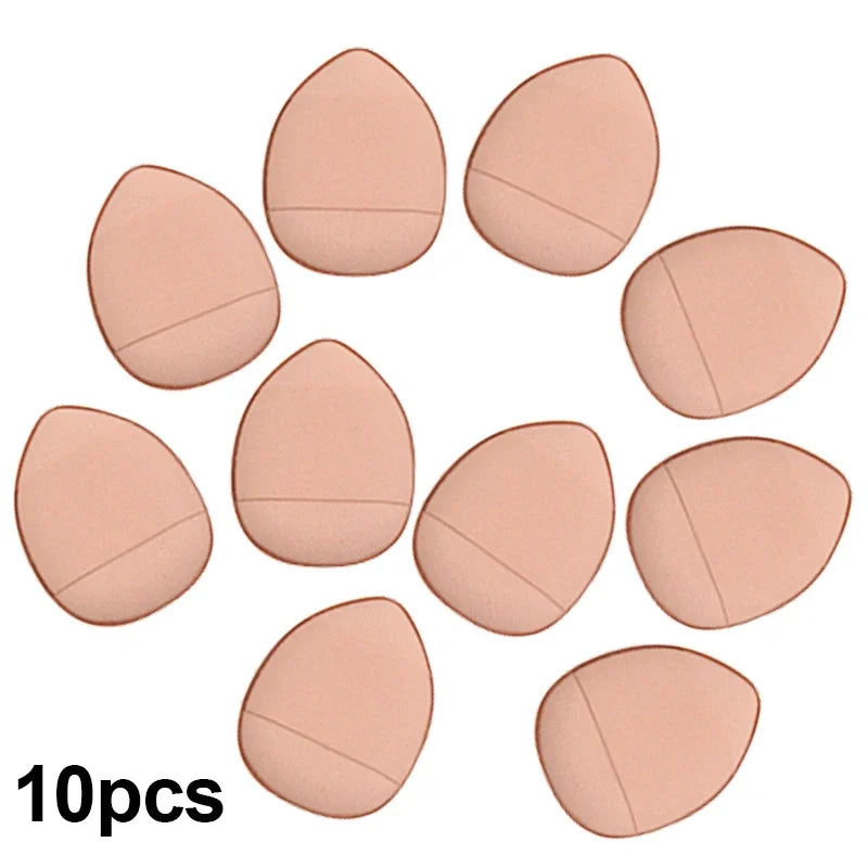 5/10Pcs Mini Finger Puff Foundation Small Air Cushion Powder Sponge Face Concealer BB Cream Cosmetic Applicator Makeup Tools RELUX.STORE