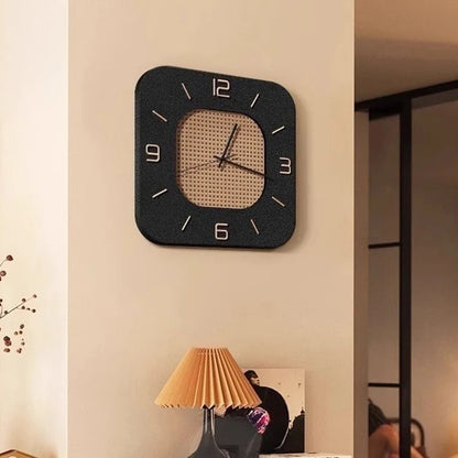 Retro Wall Clock Modern Living Room Luxury Wall Led Watch Nordic Minimalist Clocks Bedroom Silent Clock Interior Ornaments