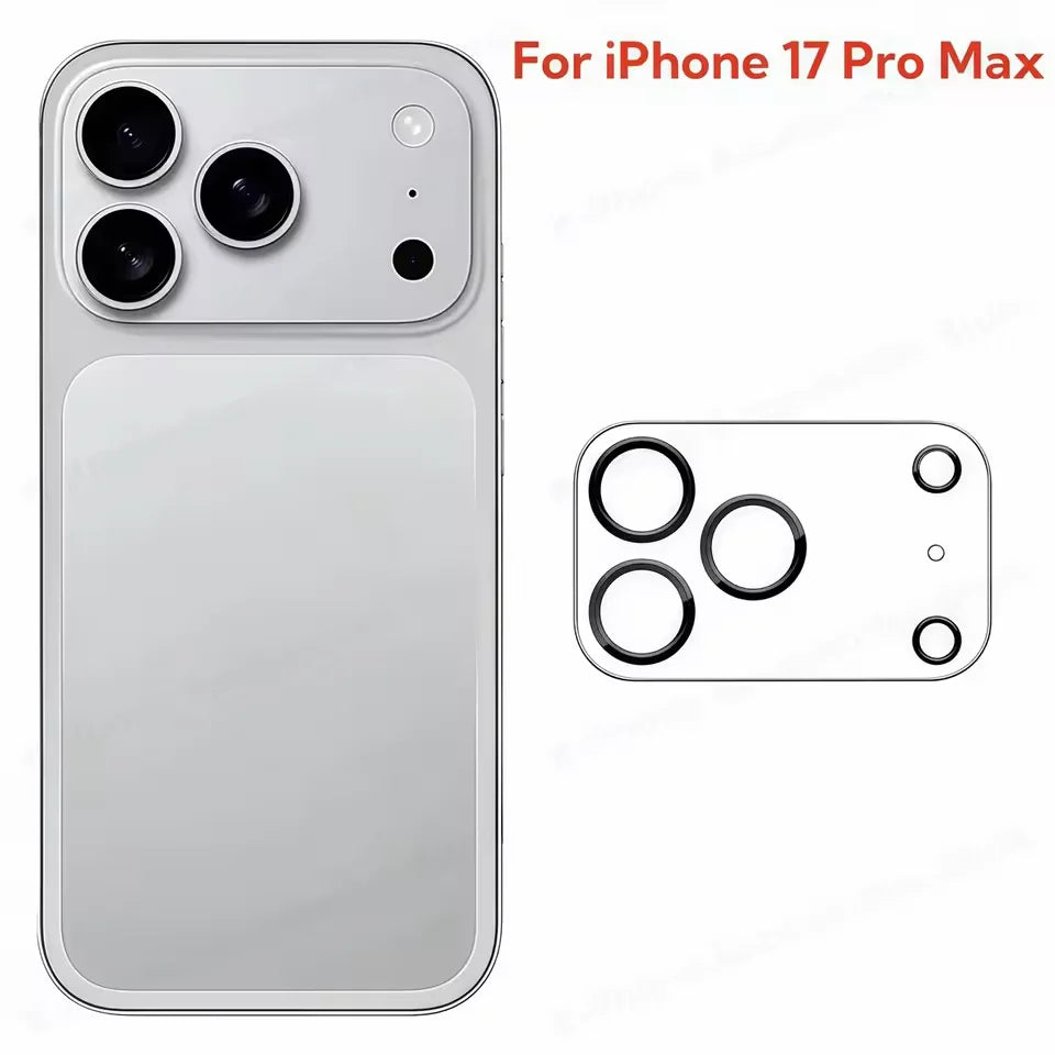 4PCS Camera Protectors For iPhone 17 Pro Max 17 Air Full Cover HD Clear Anti-scratch Lens Tempered Glass For iPhone 17 17Pro Max RELUX.STORE