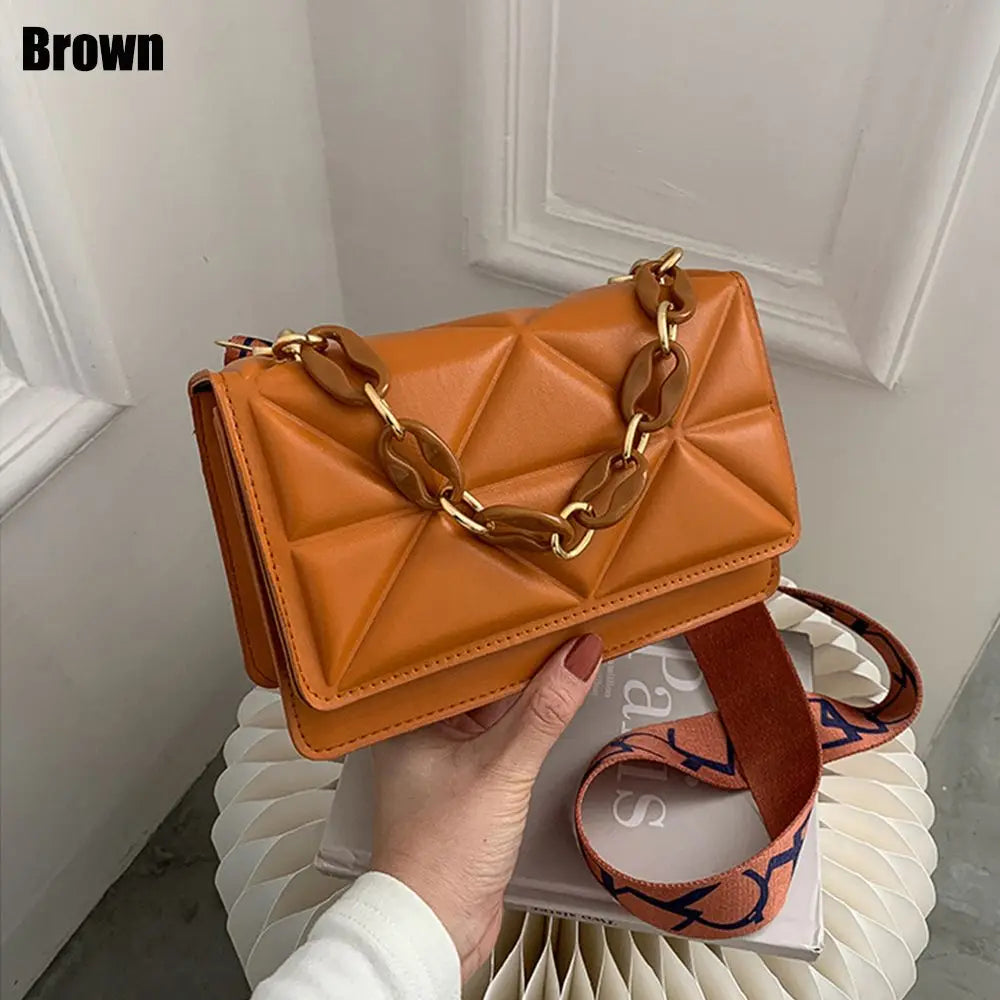 Fashion Women Shoulder Bag Handbags PU Leather Flap Bag Female Large Capacity Casual Crossobdy Clutch RELUX.STORE