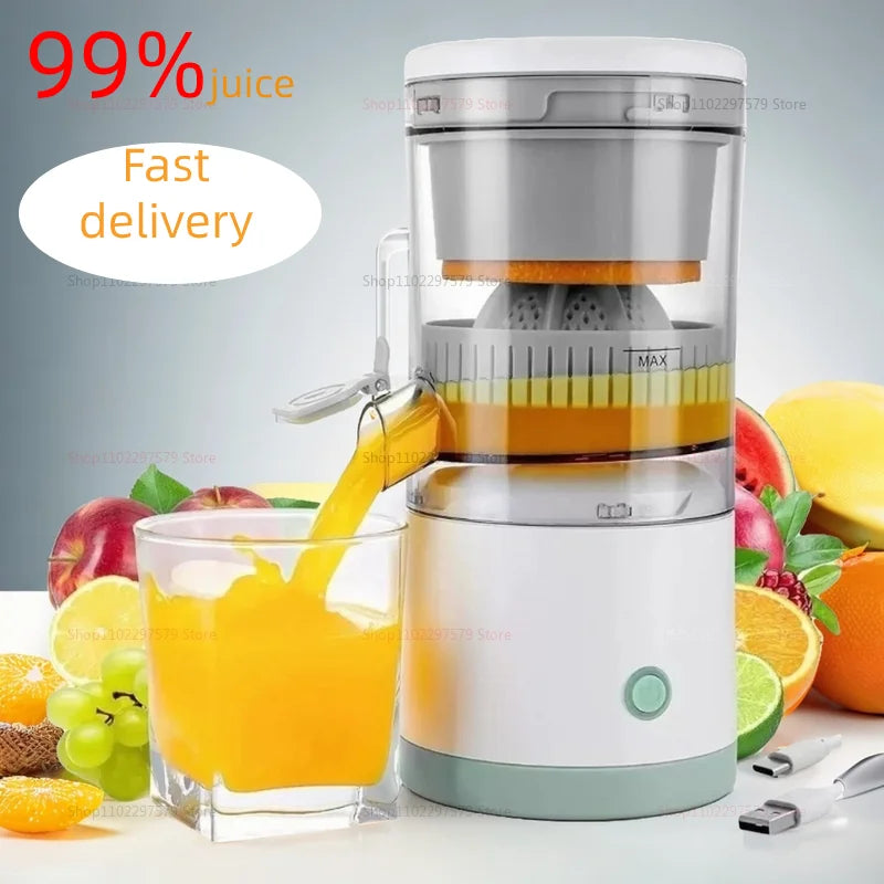 Portable Juice Juice Extractor Fully Automatic Fruit Household Juicer Automatic Orange Lemon Juice USB Extractor Extruder