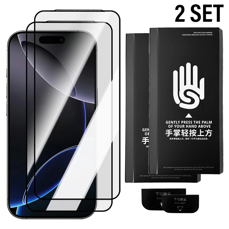 HD/Anti Spy Screen Protectors For iPhone 17 17Air 17Pro MAX Dust Free Installation Privacy Tempered Glass Anti Scratch Films RELUX.STORE