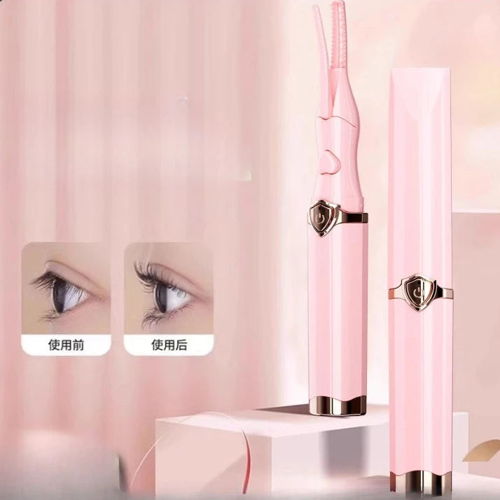 Naturally Curled Electric Eyelash Curler Intelligent Temperature Control Styling Make Up Eyelashes Curl Lasting Lash Curler Tool RELUX.STORE